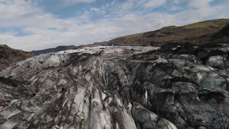 paisaje de glaciares en islandia