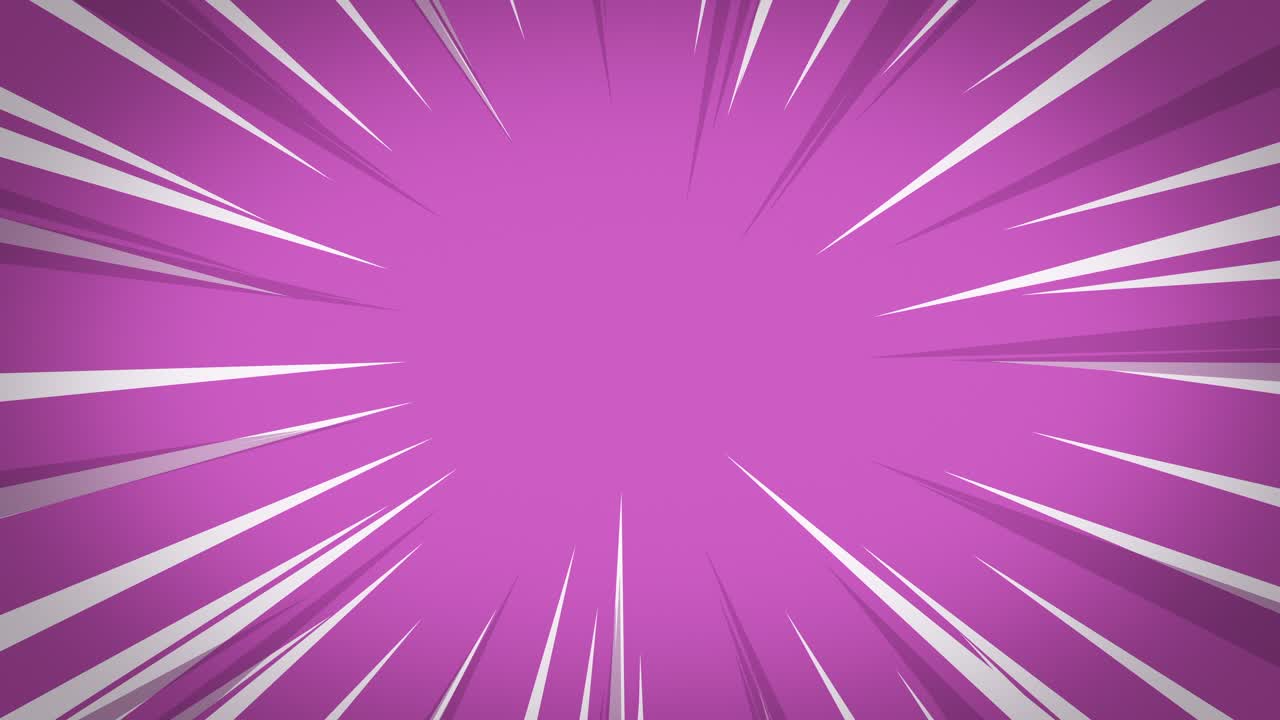 fondo de cómic púrpura con líneas de velocidad