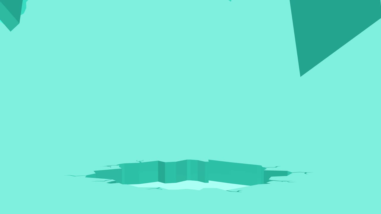 벽을 깨는 슈퍼 히어로 비즈니스맨: 자유와 도전 개념: 평평한 스타일의 루프 일러스트레이션