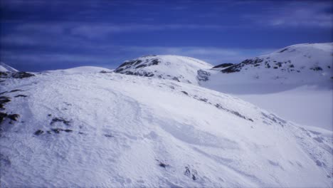 Oval-shaped-UFO-UAP-found-behind-a-hill-in-the-Polar-Arctic-region-CGI