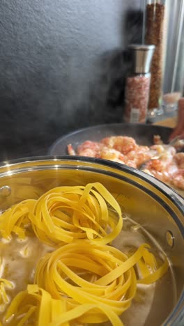 cocción de la pasta