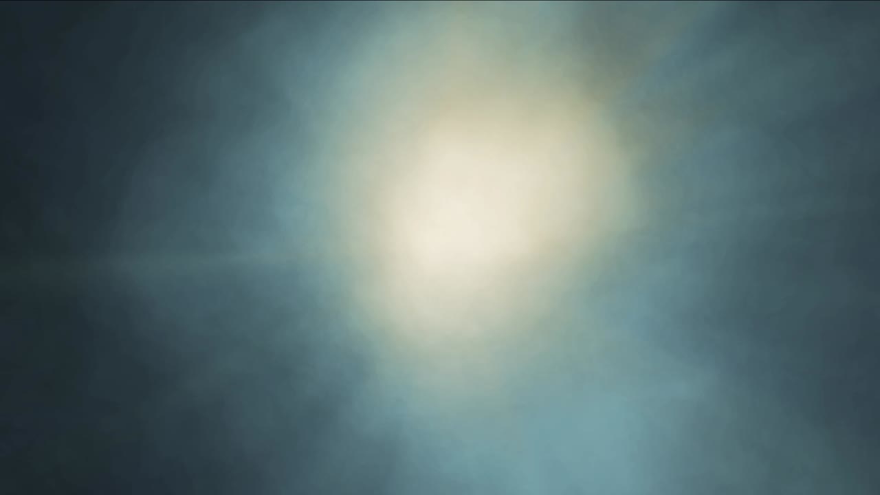 rayos de luz de niebla movimiento abstracto 4k