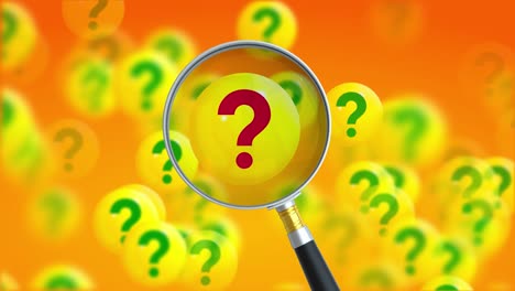 concepto de signo de pregunta