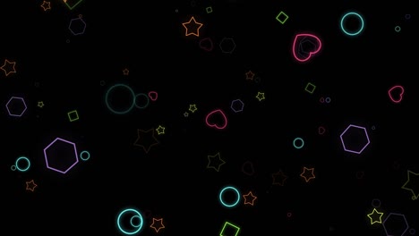 fondo del efecto abstracto de la partícula pop
