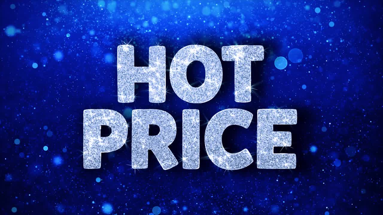 Hot Price Sparkling Sale Banner