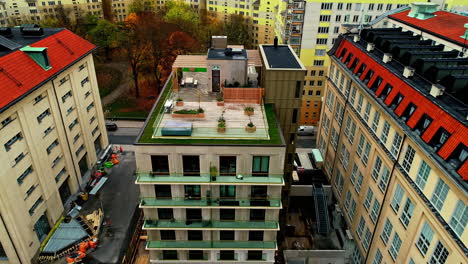 Rooftop-Of-Typical-Buildings-In-The-Cityscape-Of-Sweden