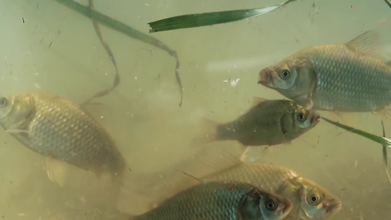 물을 통한 그림적 가까운 시야