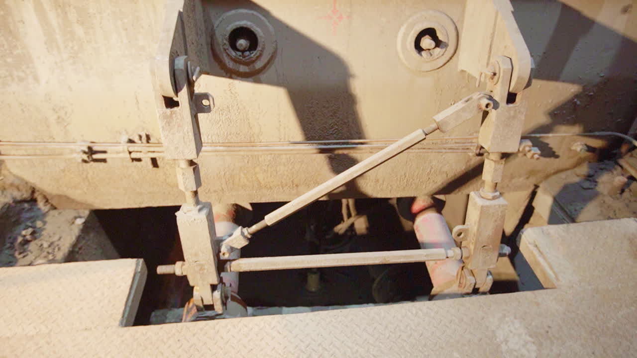 산업 기계 근접 촬영