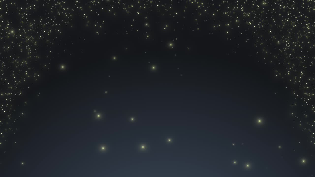 Abstract Glowing Particles Background