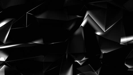 4k abstract polygonal pattern of triangles loop background animation for cover banners poster