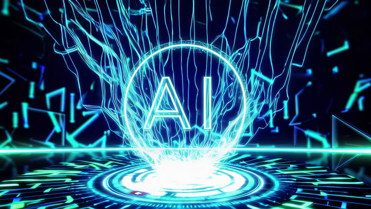 AI Futuristic Graphic Design