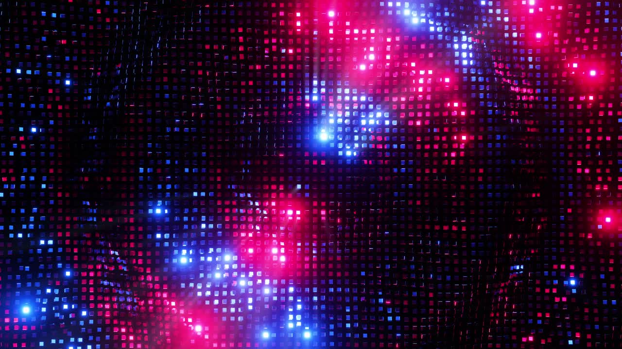 cubos coloridos moviéndose al ritmo de la música. animación en bucle infinito.