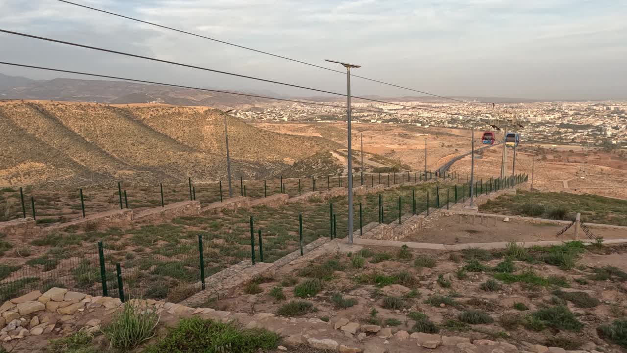 Agadir's Stunning Views: Riding the Oufella Peak Cable Car and Soak in Beach Panoramas