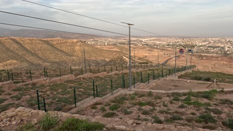 agadir's stunning views: riding the oufella peak cable car and soak in beach panoramas