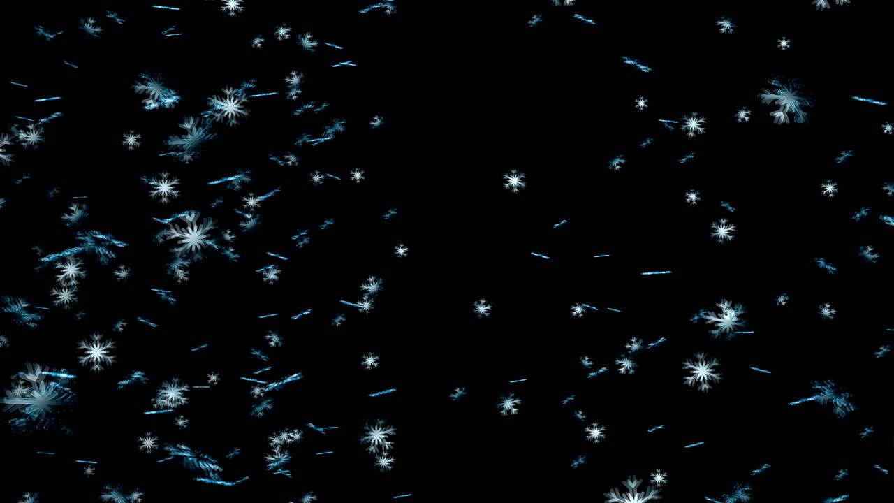 Realistic snow in 4K. 3d rendering background