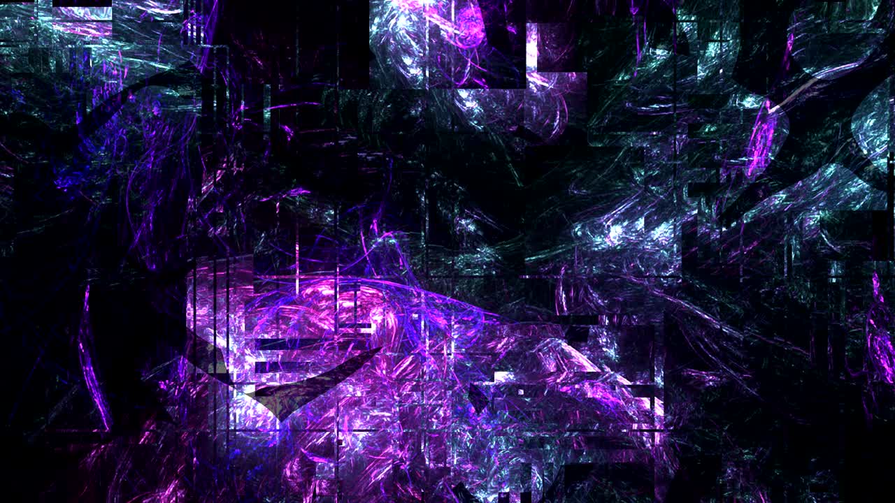 3d shape with fractal regularity, abstract computer technology background, 3d render, computer generated