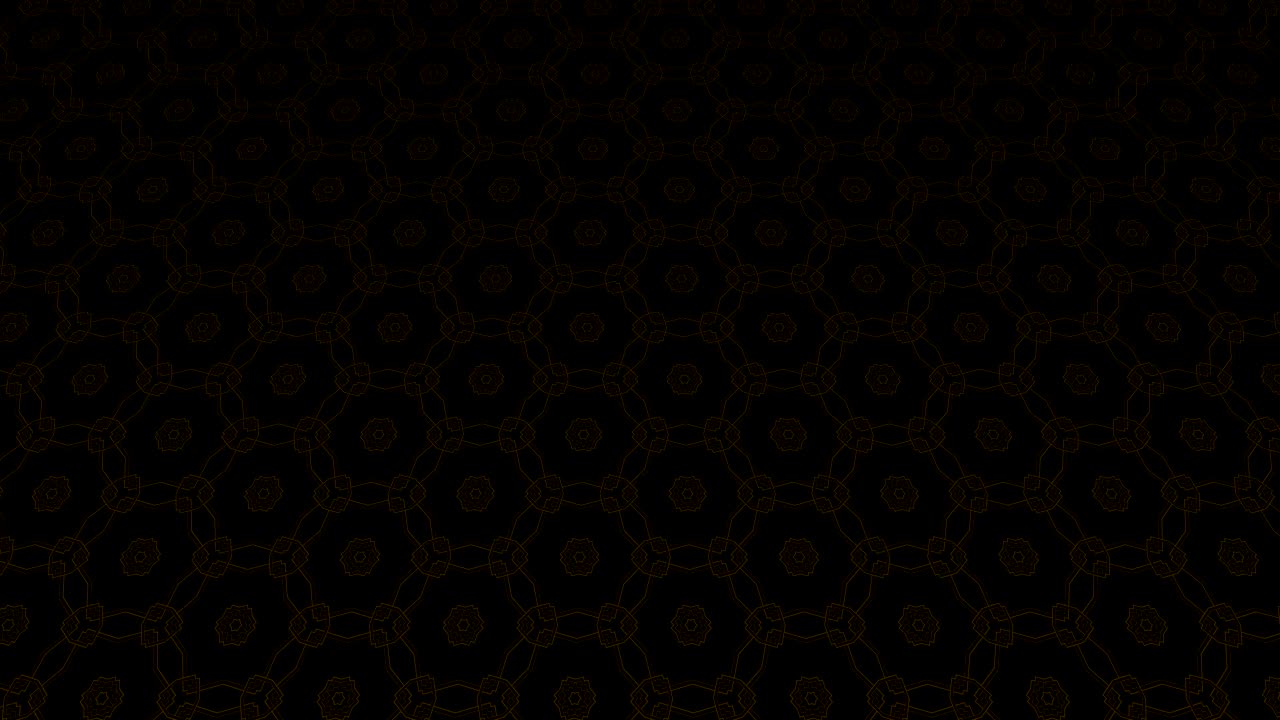 Graphic video pattern with geometric figures that tilts up and moves.