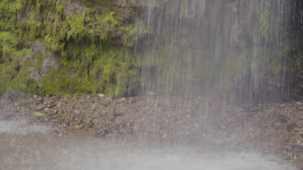 General shot, waterfall in the Amazon, Ecuador.