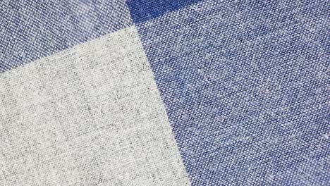 Checkered-Pattern-Of-Blue-Shades-On-Woven-Fabric