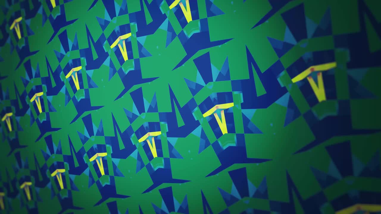 caleidoscopio efecto geométrico abstracto fondo