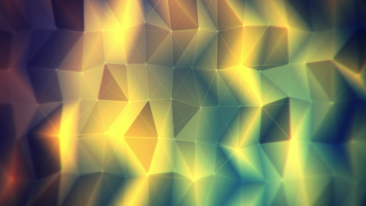 fondo abstracto geométrico con línea conectada y bucle de animación de puntos