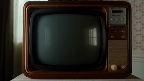 vintage zenith television set