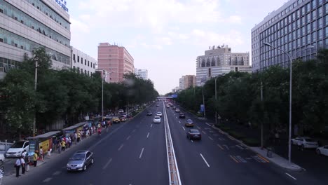 cars driving on beijing  highway