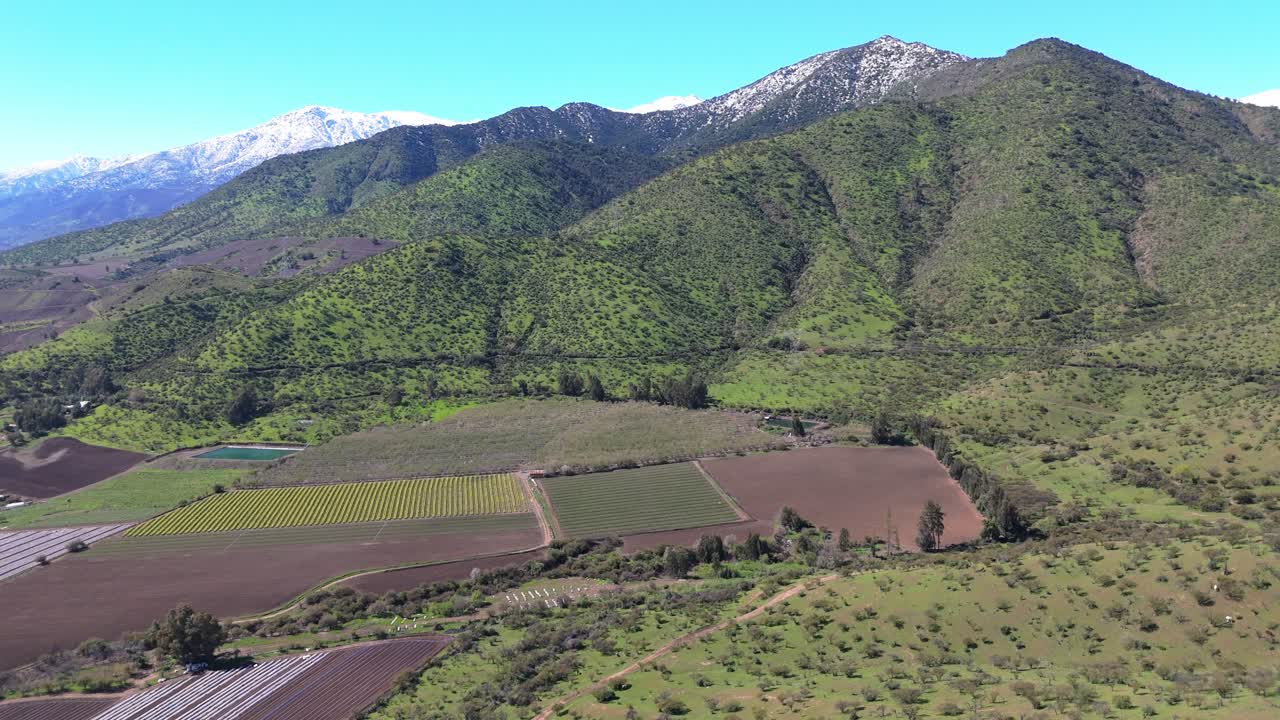 Agricultural land in the commune of Chada, Paine, metropolitan region, Chile