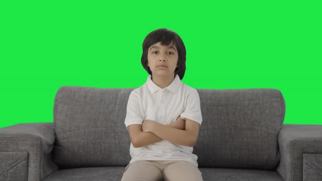 Indian-boy-looking-at-the-camera-Green-screen