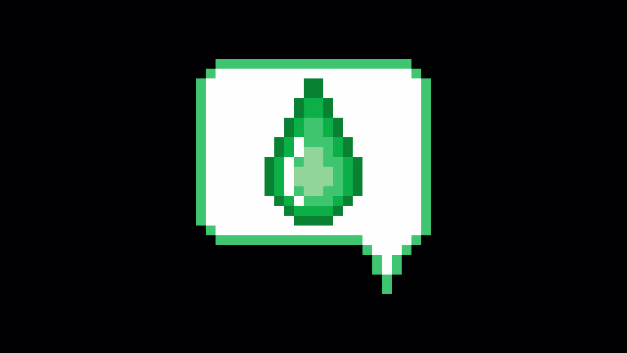 Pixel art animeret ikon taleboble (5)