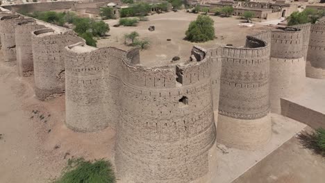 drone view of derawar fort