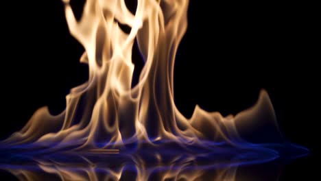 Abstract Flame Pattern