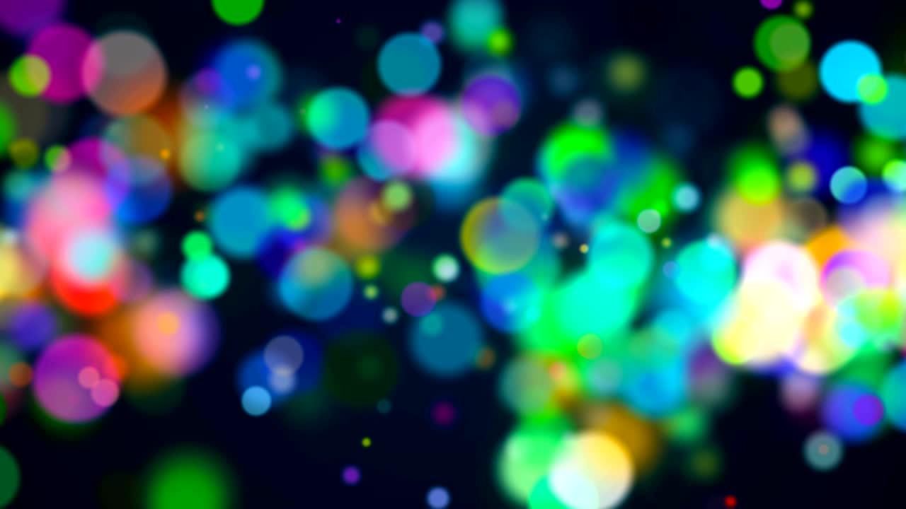 다채로운 색상, 조명, 보케 배경, 3d 렌더링 배경