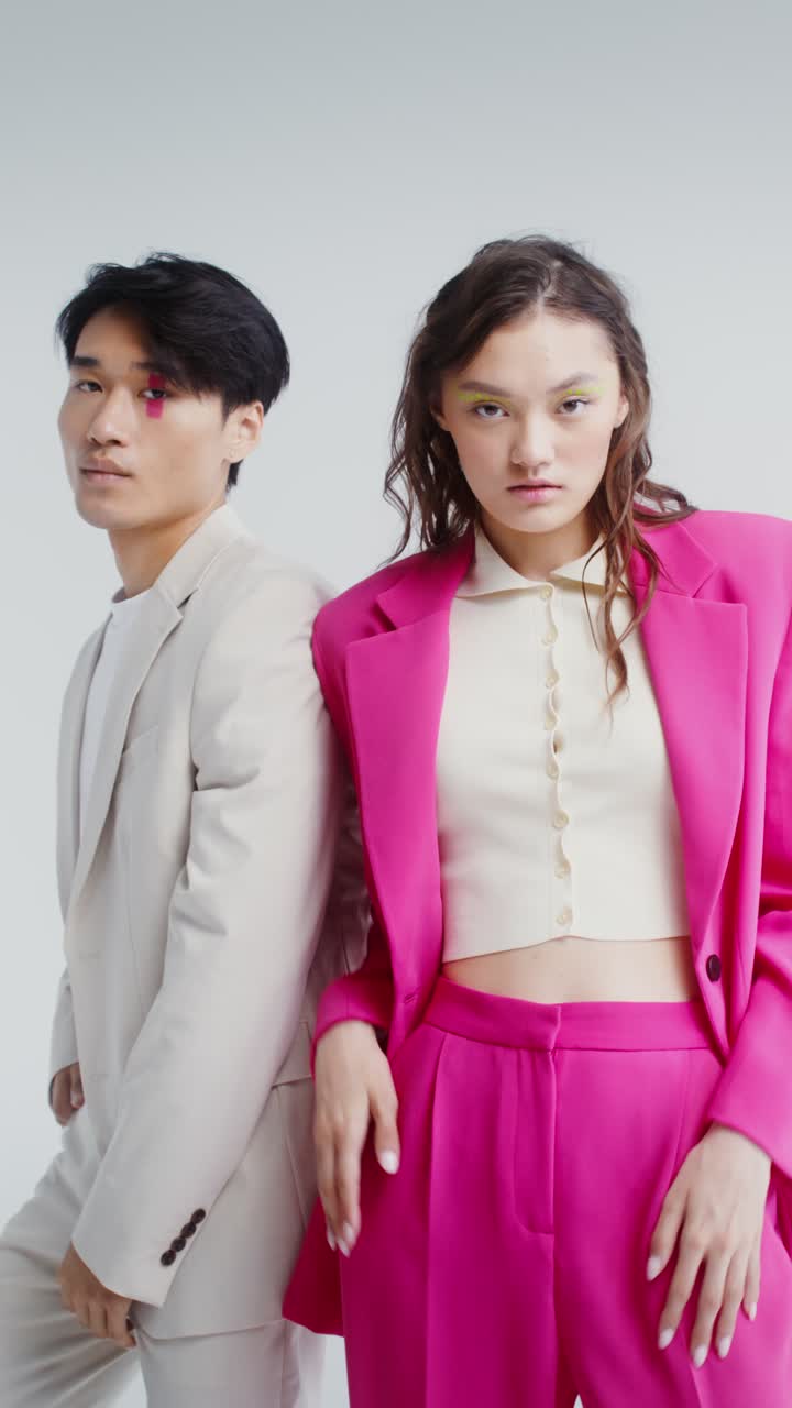 Modern Fashion Portrait in Studio