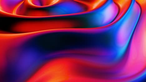 close-up of vibrant silk fabric with flowing folds in red, purple, and blue tones, creating an abstract and luxurious texture. fashion, fabric design, and background concept. design for banner,