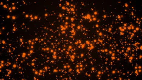 abstract bright glitter particles in space, computer generated abstract background, 3d rendering