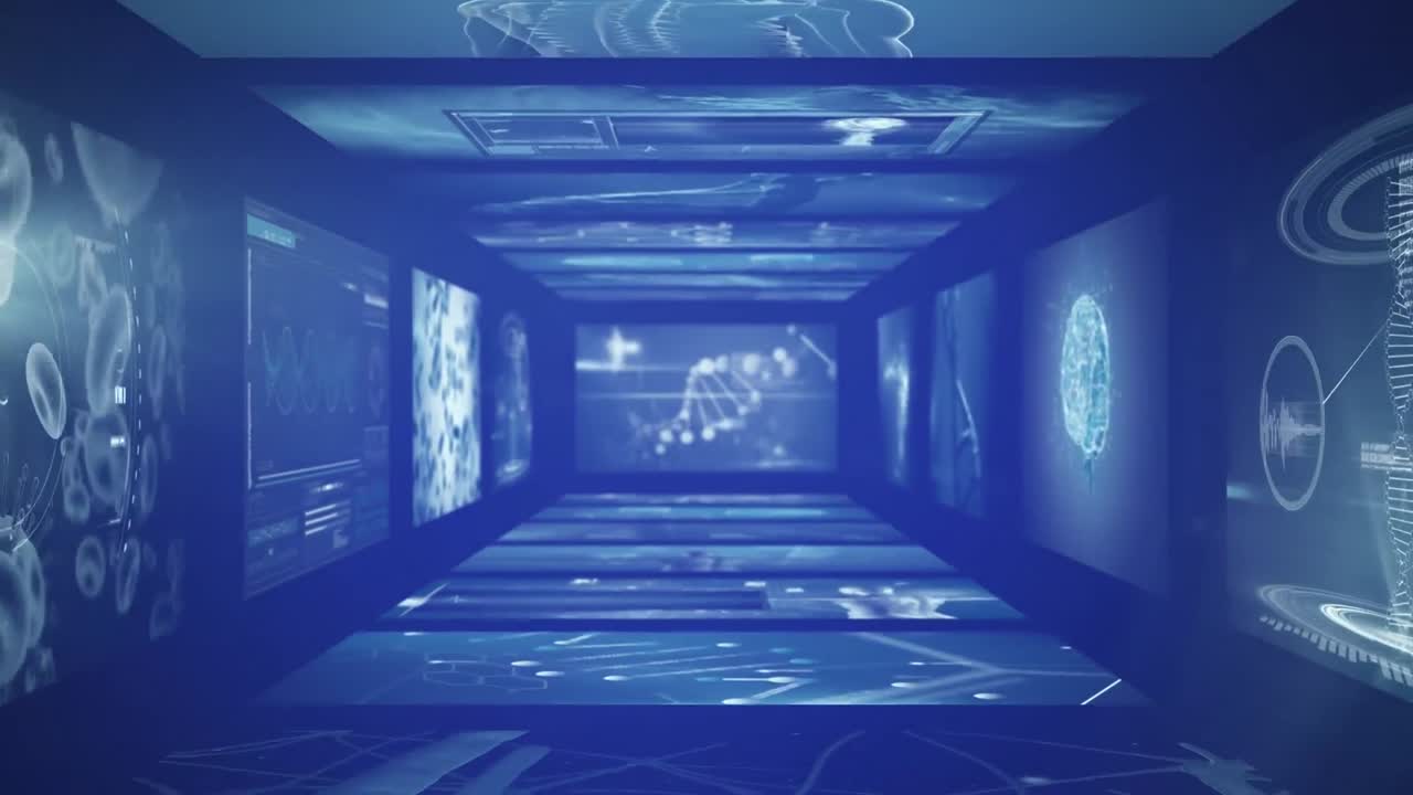 의료 데이터 처리의 디지털로 생성된 비디오