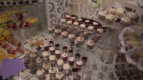 huge festive sweets buffet