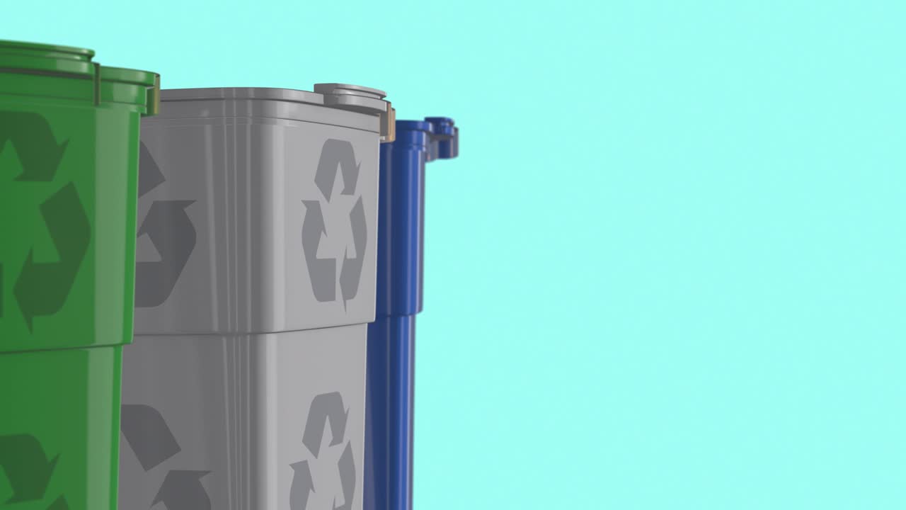 concepto de residuos y reciclaje