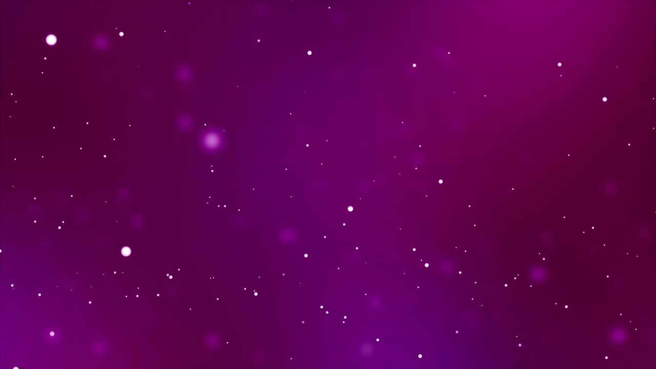 bucle de fondo de partículas multicolores de 4k