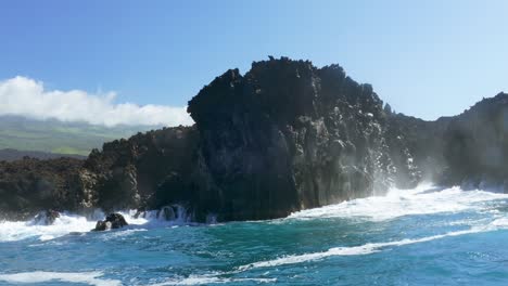volcanic coastline of hawaii