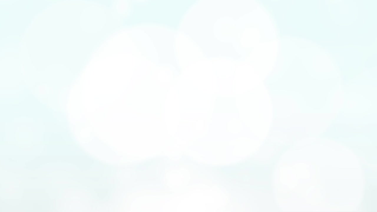 Blue Defocused Moving Particle Video