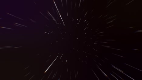 fondo radial de velocidad cómico. rayas ligeras, futurista, movimiento de velocidad. líneas de túnel de velocidad de anime. bucle sin costuras