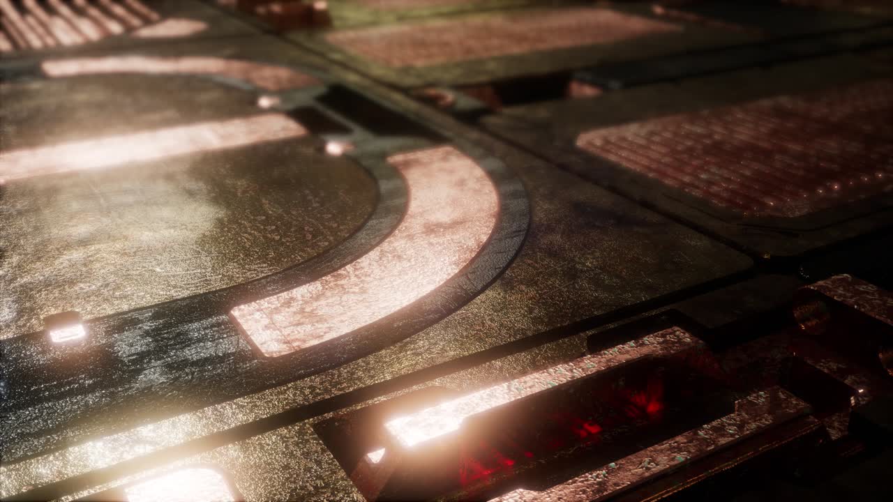 미 과학 금속 배경