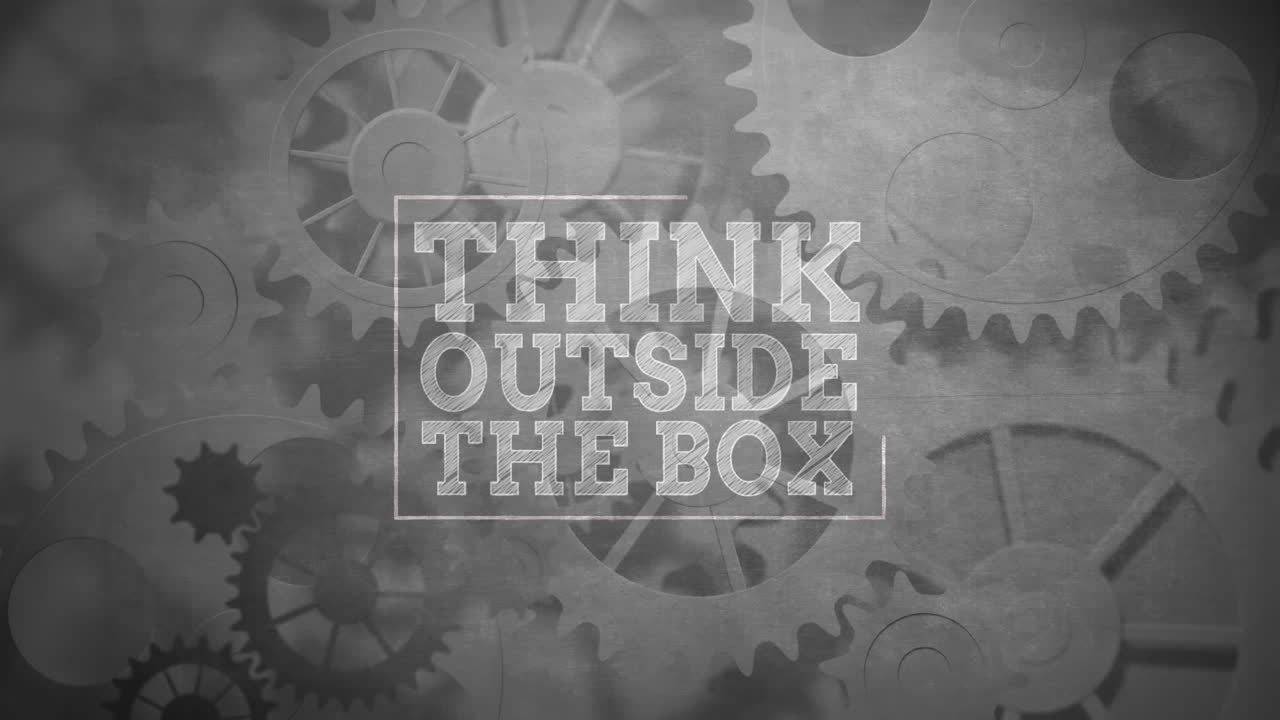 Think outside the box written 