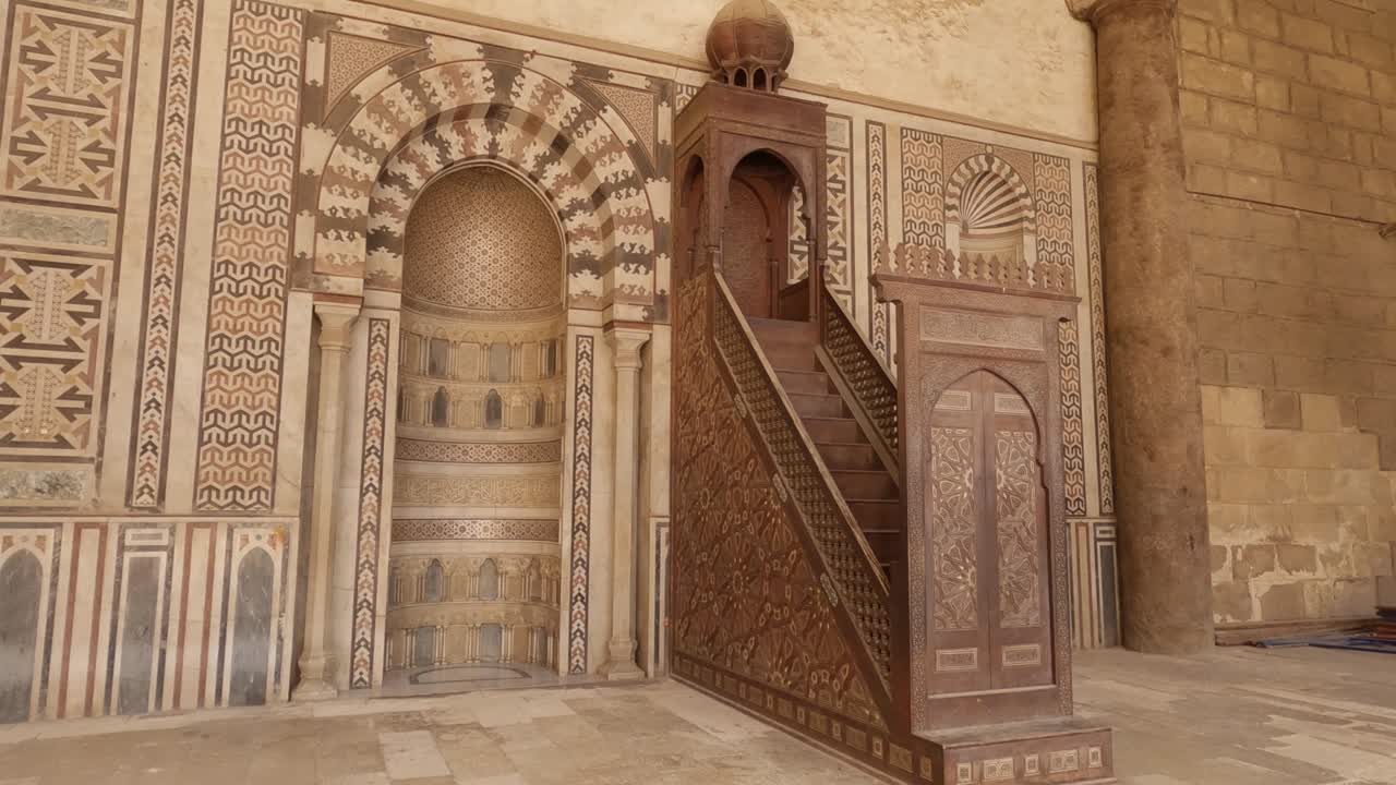 detalles asombrosos de la mezquita del sultán al-nasir muhammad ibn qalawun, ciudadela de saladin, cairo, egipto