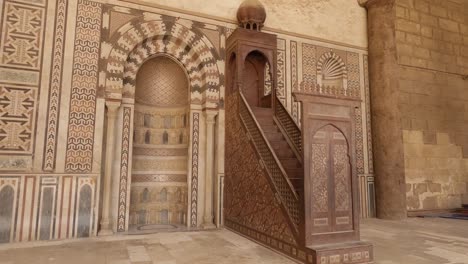 amazing details of sultan al-nasir muhammad ibn qalawun mosque, citadel of saladin, cairo, egypt