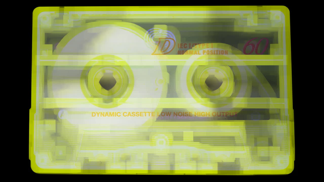 오디오 카세트 애니메이션