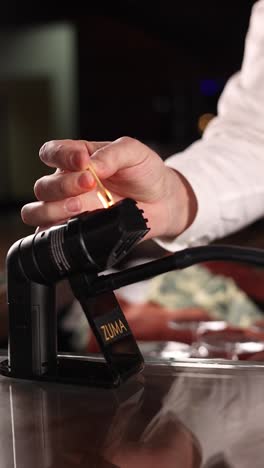 using a zumo device for grilling food