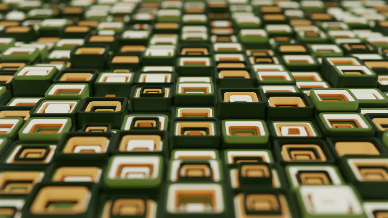 modello geometrico astratto di quadrati annidati